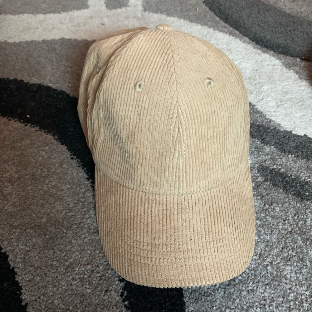 Tan Corduroy Women’s Baseball Cap
